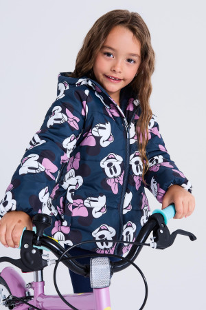 Parka Minnie - Cinza - Parka Menina Disney tamanho 2