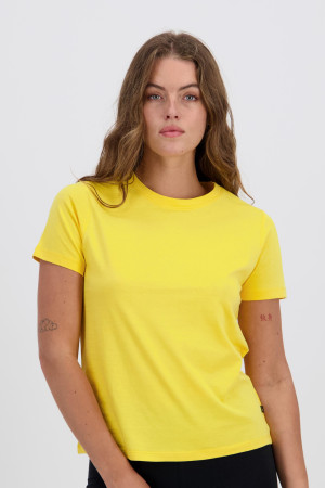 T-shirt Up - Amarelo - T-shirt Algodão Mulher tamanho L