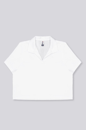 Fila Sporty Chic - Branco - Polo Ténis Rapariga tamanho 8