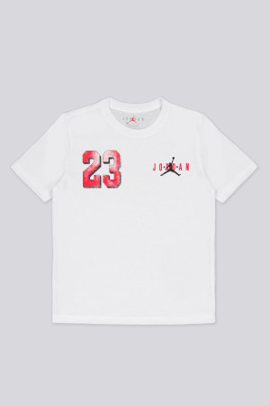 T-shirt Jordan - Branco - T-shirt Algodão Rapaz tamanho 13