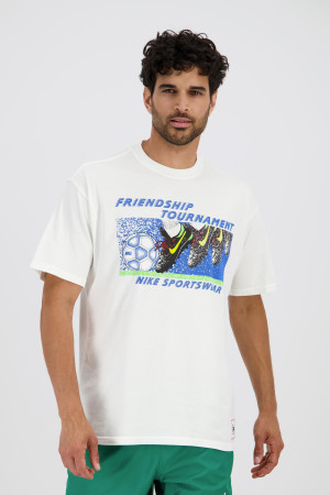 Nike Washed - Branco - T-shirt Algodão Homem tamanho M