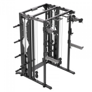 Force USA Kraftstation M10 Cornerstone mit Gewichtsblock und Smith-Machine