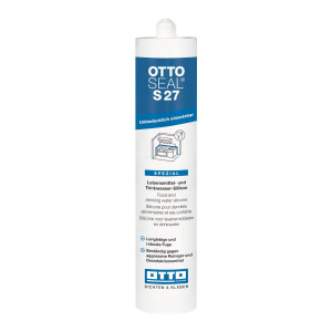 OTTOSEAL® Ottoseal S27 Das Lebensmittel- Und Trinkwasser-Silikon 310ml Transparent