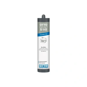 Otto Seal S 115 - Silicone Neutre Pour La Construction 310ml Gris Argenté C94