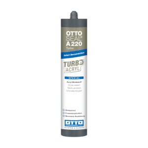 Ottoseal A220 Turbo – Mastic Acrylique Recouvrable Immédiatement 310 Ml Blanc