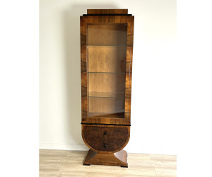 Eleganter Art-Deco-Schrank ,,Köln X" - Nussbaum