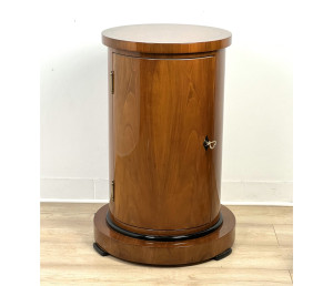 Biedermeier-Trommelschränke, Biedermeier Säulenschrank (S26)