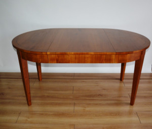 T17 Biedermeier Esstisch 100cm +3x65 (295cm)