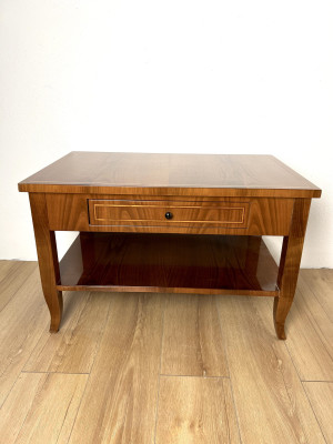 S41 Biedermeier Couchtisch 80x50 cm