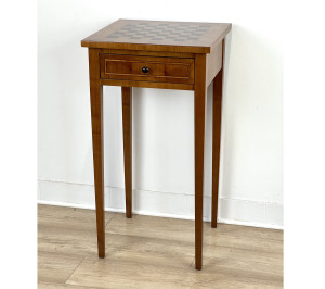 Biedermeier Schachtisch Kirschbaum (S22)