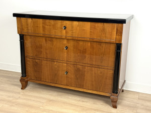 B22 Biedermeier Kommode mit 3 Schublade