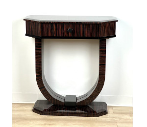 Art Deco Konsole Makassar Ebenholz „5A”