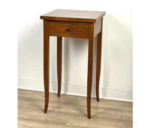 Quadratischer Biedermeier-Tisch aus Kirschholz 40x40 cm (S1A)