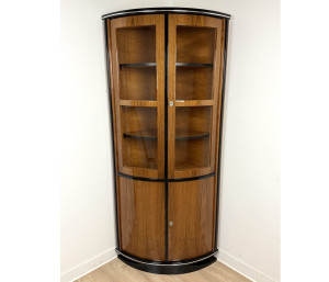 Eckvitrine im Art-Deco-Stil "Bonn"