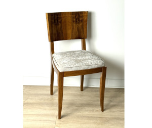 Eleganter Art-Déco-Stuhl „Warschau”