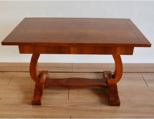 S27 Biedermeier Couchtisch 100x60