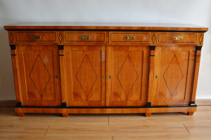 B16 - Biedermeier Anrichte, Sideboard Kirschbaum