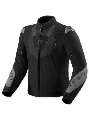 Kurtka motocyklowa tekstylna REV’IT! Hyperspeed 3 H2O czarno-szara