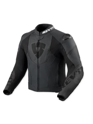 Kurtka motocyklowa skórzana REV’IT! Argon 3 czarno-antracytowa
