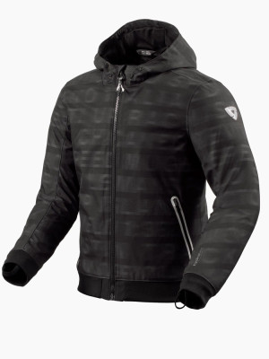 Kurtka motocyklowa tekstylna REV’IT! Saros WB czarno-szara