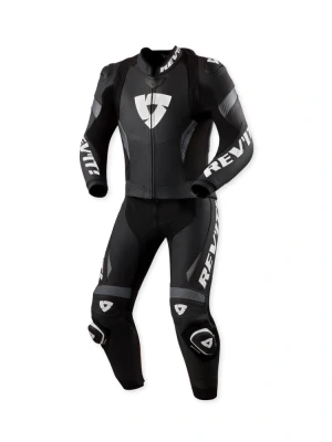 Kombinezon motocyklowy dwuczęściowy REV’IT! Argon 3 czarno-biały