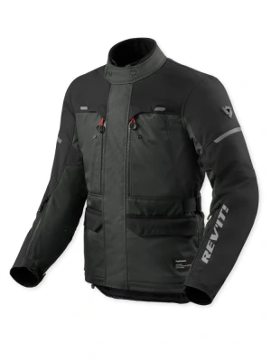 Kurtka motocyklowa tekstylna REV’IT! Outback 5 H2O antracytowo-czarna