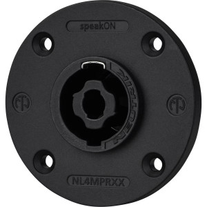 Neutrik NL4MPRXX Gniazdo głośnik speakon panelowe