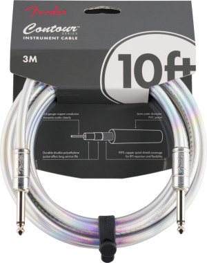Fender Contour Galaxy Iridescent kabel instr 3,05m
