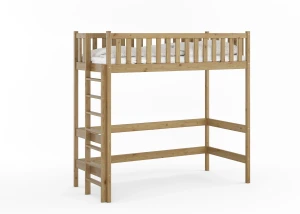 Vyvýšená postel Livo 80x160 Dub