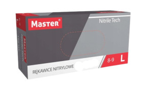 Rękawice nitrylowe Master (S408)TECH a'100 /L.