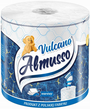 Ręcznik papier.Almusso Vulcano 3w a'1szt.