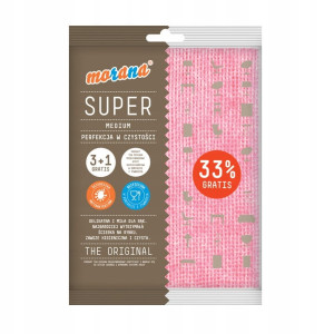 Ścierka Morana Super Medium 3+1 (M006) antybakteryjna