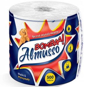 Ręcznik papierowy Almusso Bombaa! 2w a'1szt.