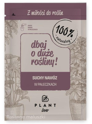 Dbaj o duże rośliny-pałeczki nawozowe kwiaty doniczkowe