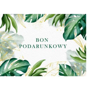 Bon podarunkowy (dowolna wartość) kwiaty doniczkowe