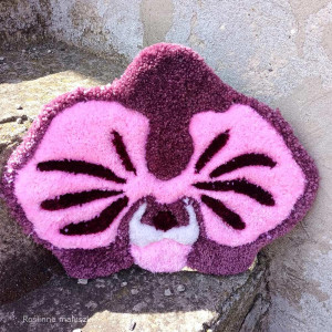 Ozdoba 30x28 Storczyk - tufting
