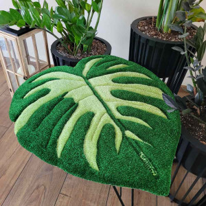 Dywan 63x55 Liść - tufting