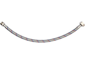 Wąż przyłączeniowy f/m 1/2 3/8 400mm 71828 fala