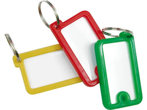 Zawieszki plastikowe do kluczy 12 szt 77930 vorel