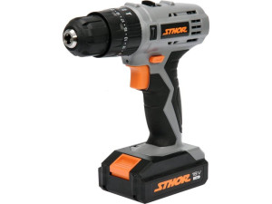 Wiertarko-wkrętarka z udarem 18v + 1 x akumulator 1,3ah li-ion 78974 sthor