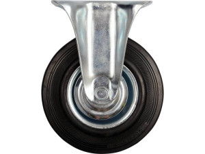 Kółko stałe z czarną gumą 160mm 87305 vorel