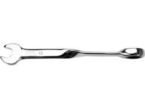 Klucz płasko-oczkowy skręcony z grzechotką 12mm yato yt-01874