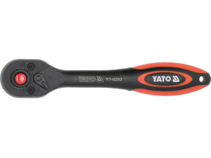 Grzechotka do nasadek wygięta 1/4" yato 144mm