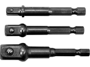 Zestaw adapterów hex do nasadek-1/4, 3/8, 1/2 yt-04685 yato