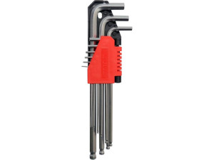 Klucze hex kulka 9-części 1.5-10mm imbusy yato