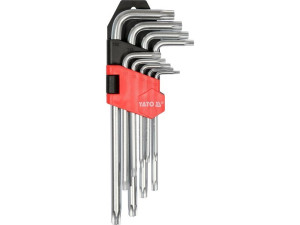 Klucze imbusowe torx t10-t50, 9 cz. imbusy yato