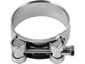 Obejma, opaska śrubowa, zaciskowa ocynkowana gbs w1 44-47mm