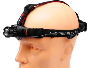 Latarka czołowa led zoom cree czołówka yato