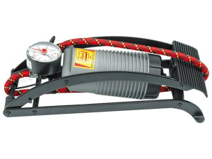 Pompka nożna polska start z manometrem rower auto