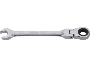 Klucz płasko-oczkowy z grzechotką i przegubem 12 mm yt-1678 yato